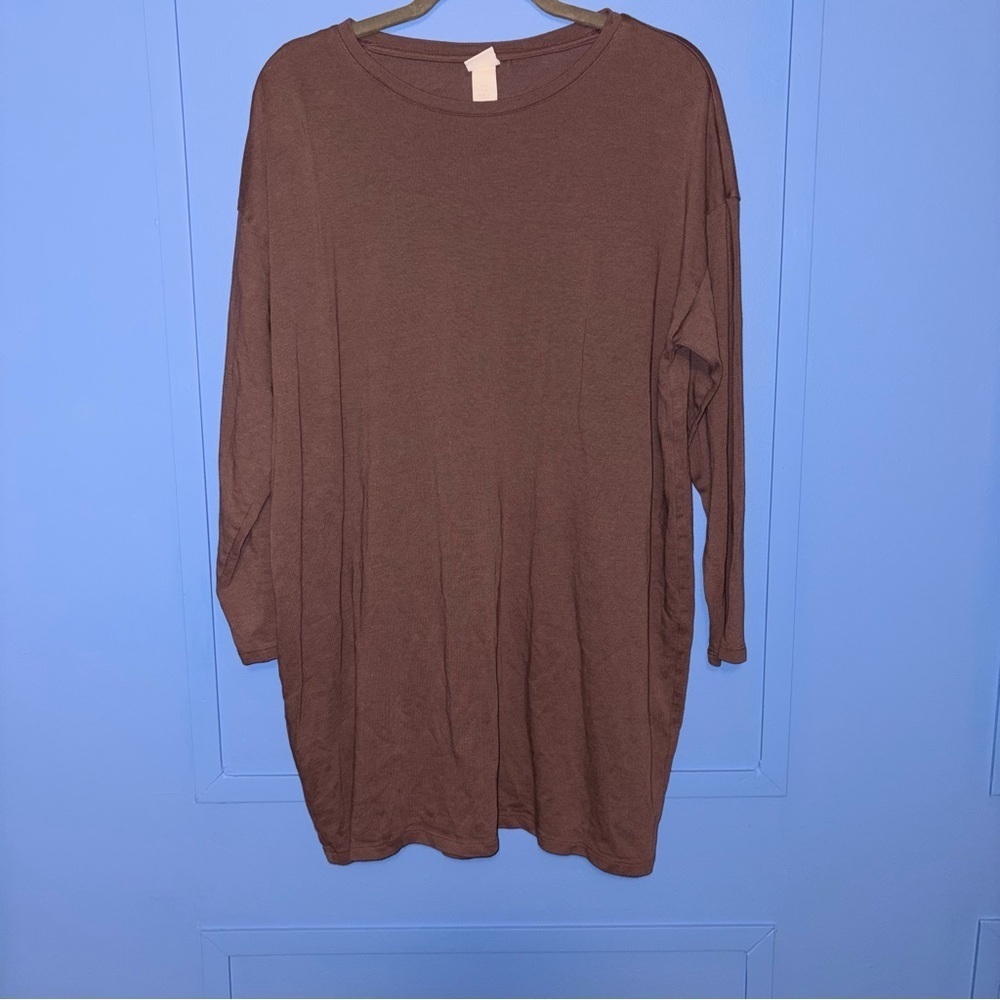 H&M Long Sleeve Heather Purple Dress - Size M​​​